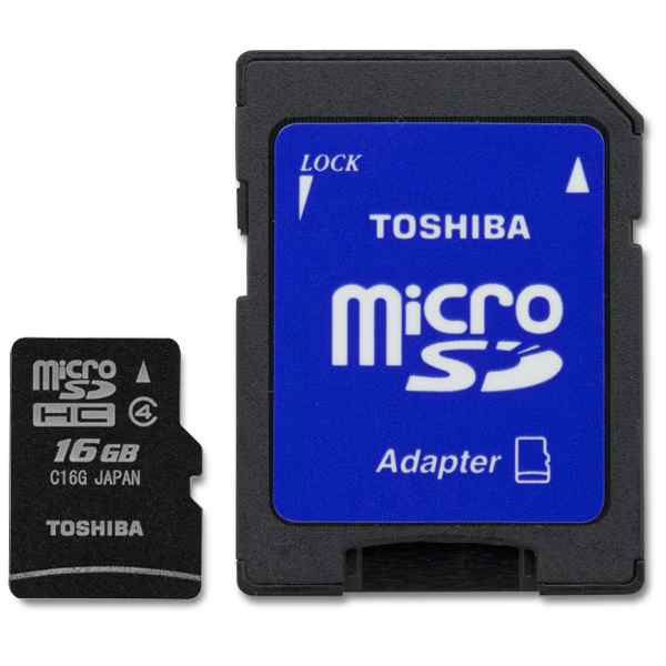Microsd Toshiba 16gb C4 C